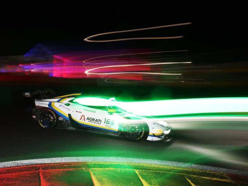 24 Heures de Spa – H+8 : Lamborghini entame le dimanche en tête avec la VSR&nbsp;#163