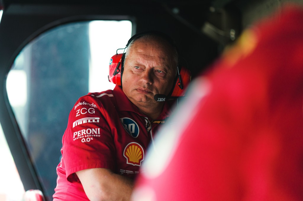 Frédéric Vasseur reconduit à la direction de la Scuderia&nbsp;Ferrari