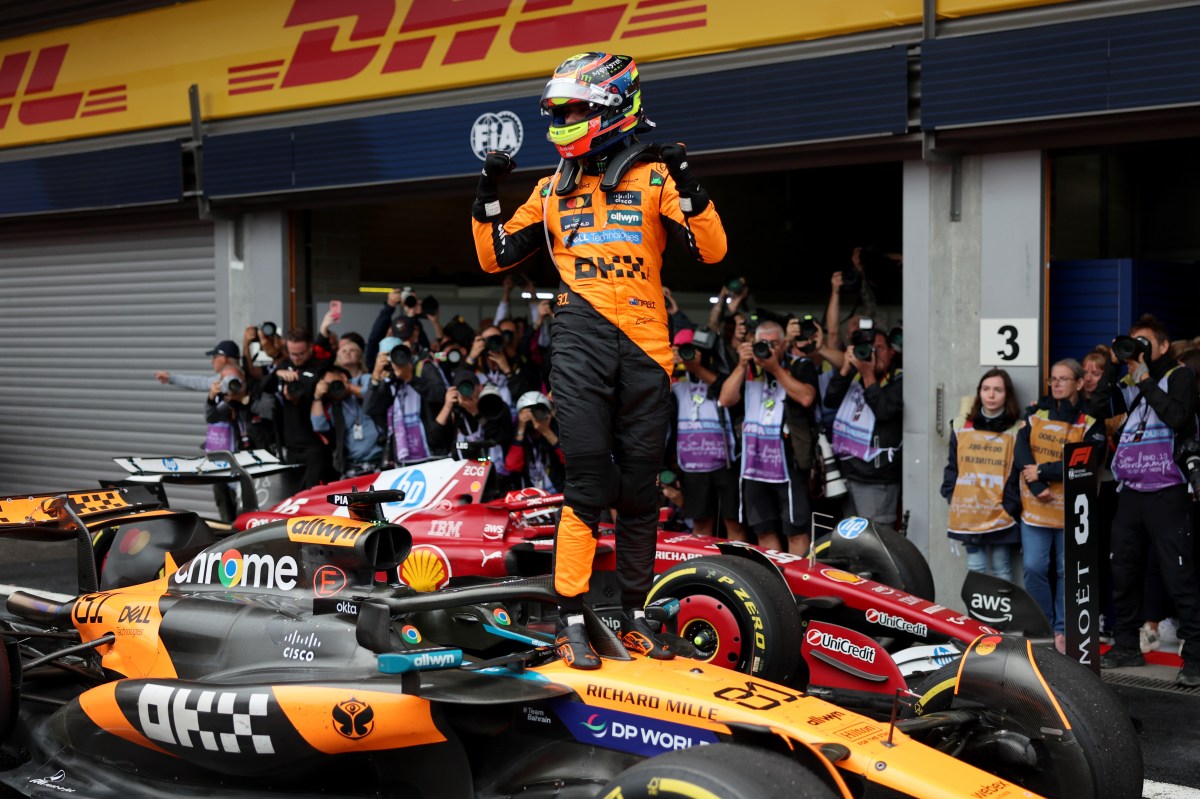 Oscar Piastri remporte en maître le Grand Prix de Belgique devant Lando&nbsp;Norris